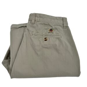 Tommy Hilfiger Pants Mens 34x30 (33x28 ACTUAL) Khaki Tan Cotton Chino Vintage